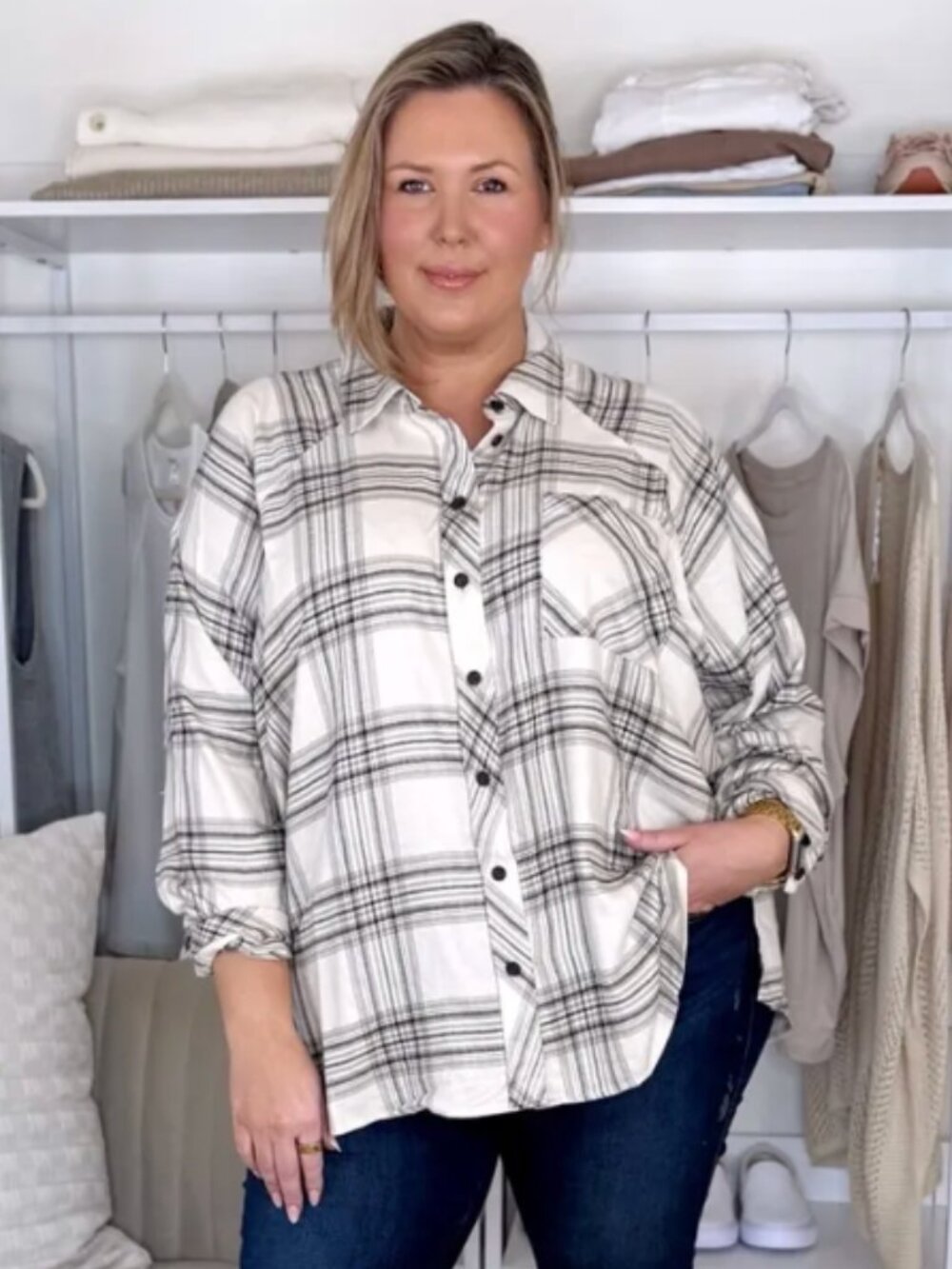 Torrid Lightweight Flannel Button Down